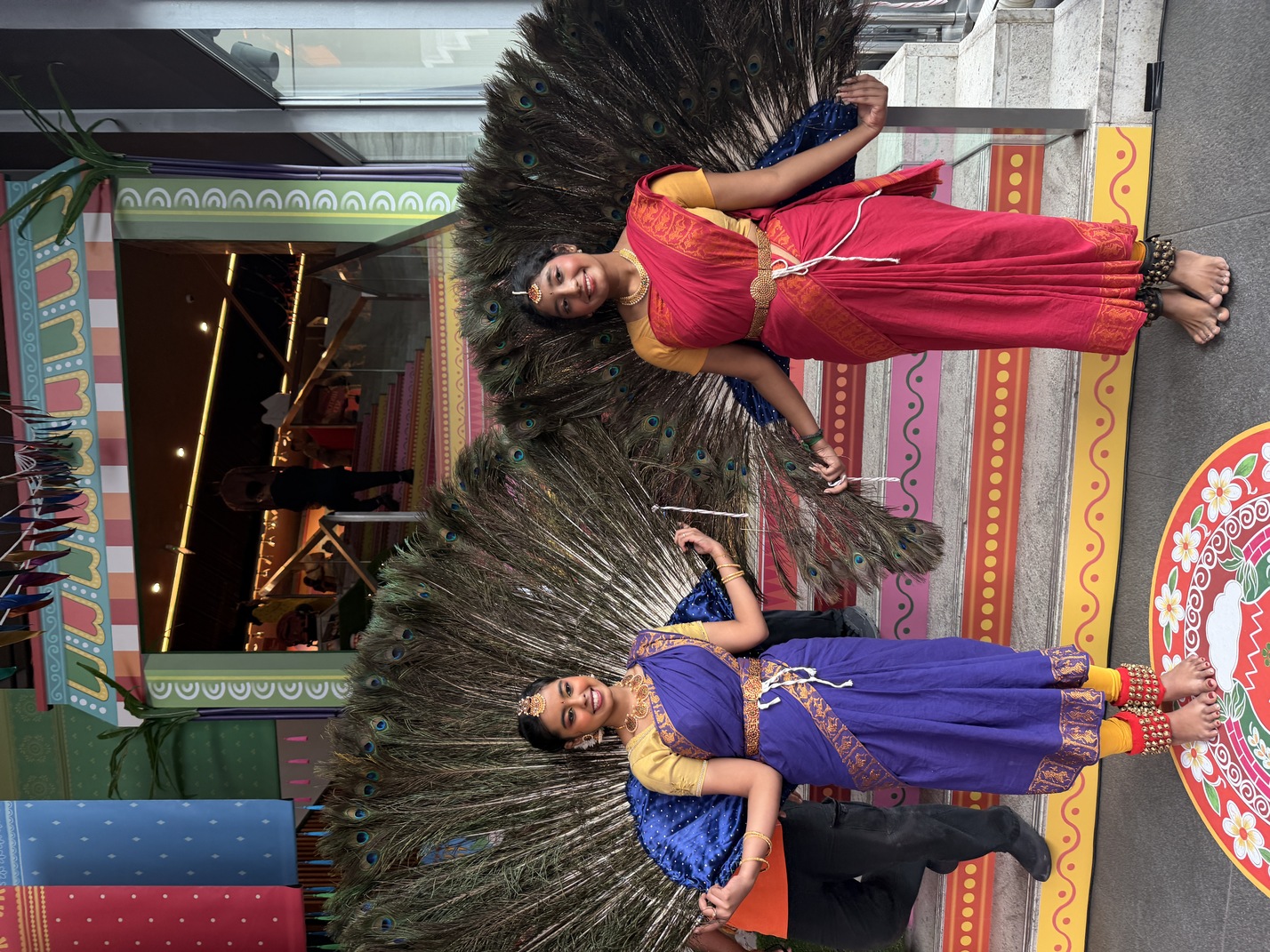 Mayilaatam (Peacock dance) showcase