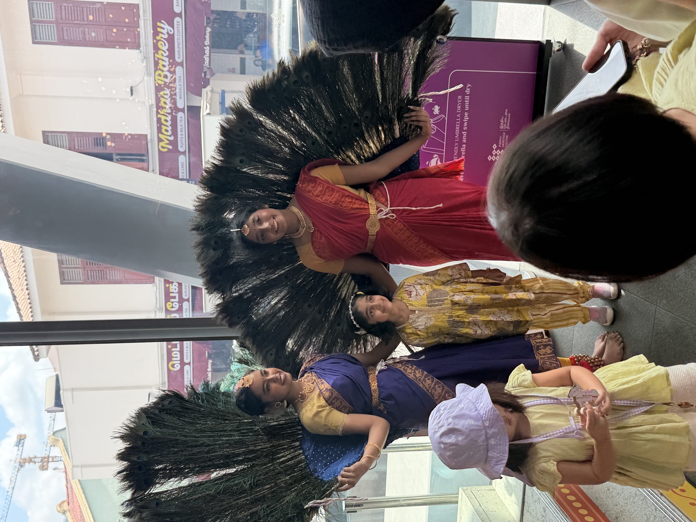 Mayilaatam (Peacock dance) showcase